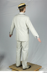 Whole Body Man White Costume photo references